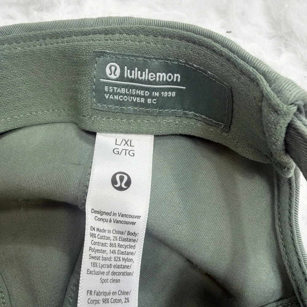 Lululemon Classic Ball Cap Strap Back Women's L / XL Rare Eucalyptus Color!! New